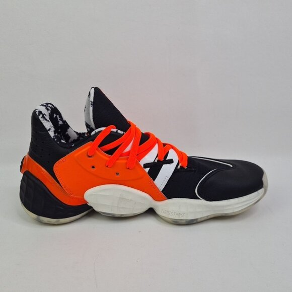 Adidas Harden Vol. 4 Patrick All Star Men Basketball Shoes Black SZ 8.5 - Picture 3 of 10